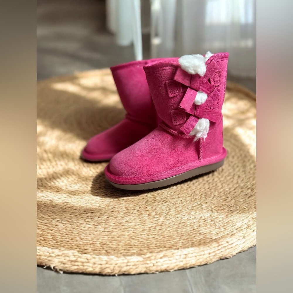 • Koolaburra by Ugg Bow Pink Boots | Toddler Kids | Ugg